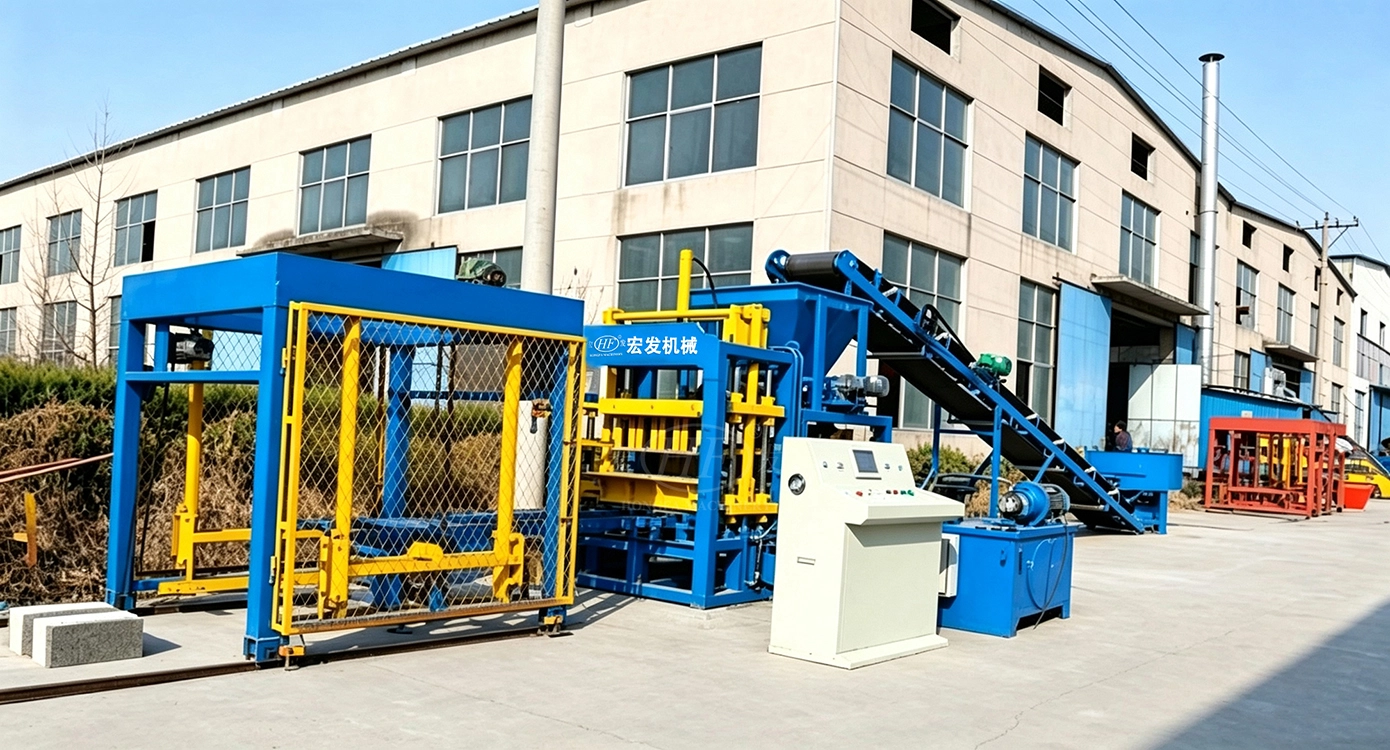 QT12‑15F Fully‑automatic Brick Production Line QT12‑15F Fully‑automatic Brick Production Line