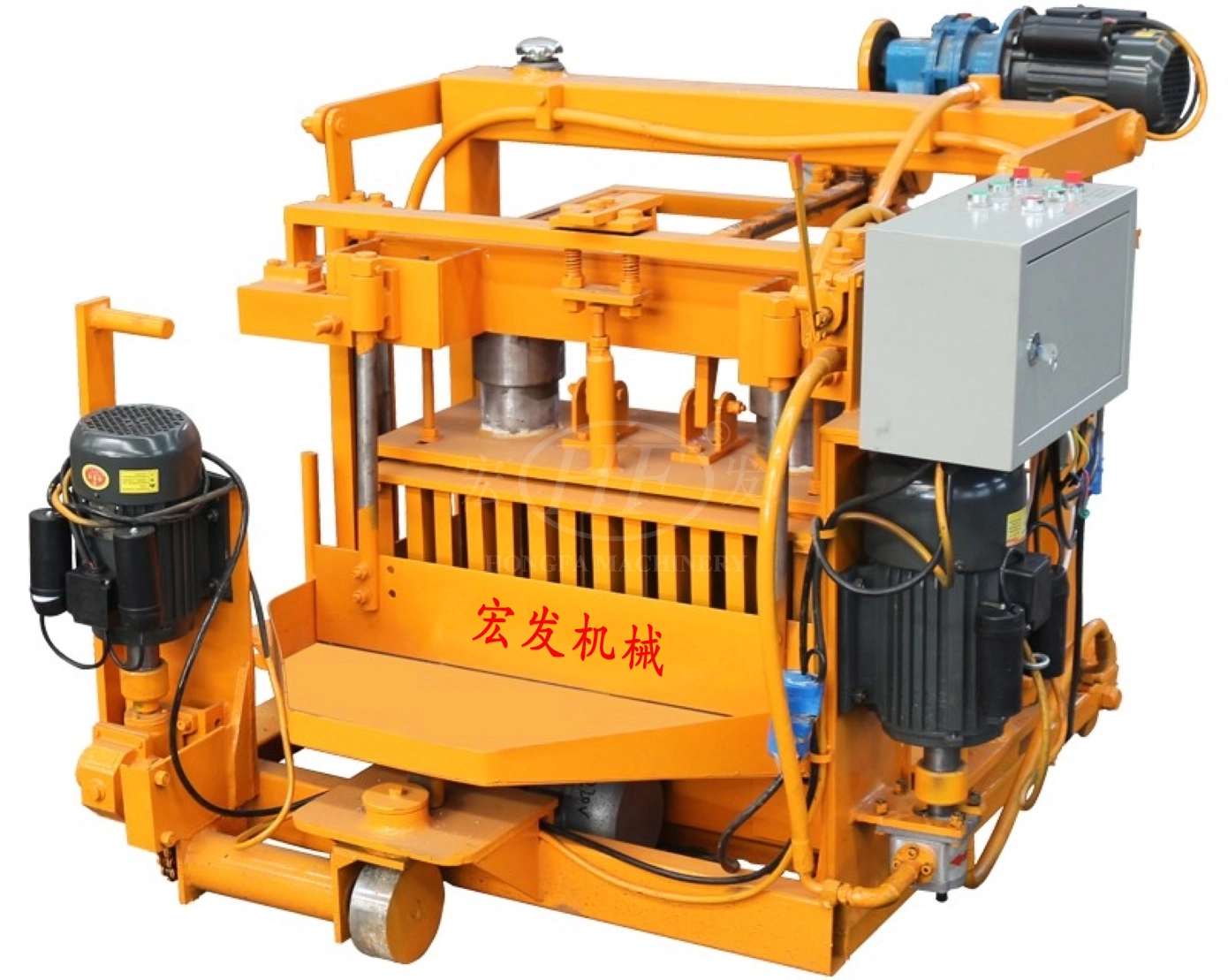 QMJ4-30 Semi-automatic Concrete Block Making Machine QMJ4-30 Semi-automatic Concrete Block Making Machine