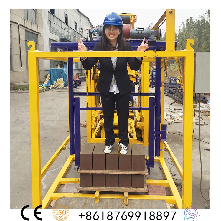 QT8-15 concrete press brick slab machine making block concrete