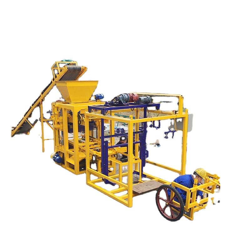 QTJ4-26 High Quality German Technology Block Brick Paver Making Machine for Sales in Africa