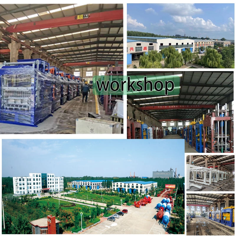 QTJ4-35 manual small concrete hollow brick cement block making machine building material making machinery