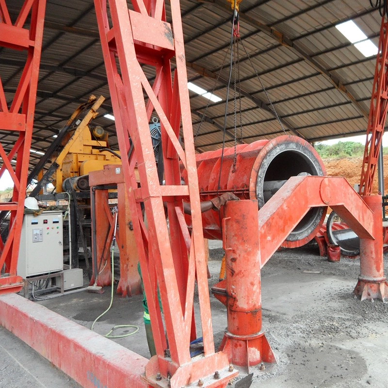 Vertical Extruding Concrete Pipe Making Machine Concrete pipe production line