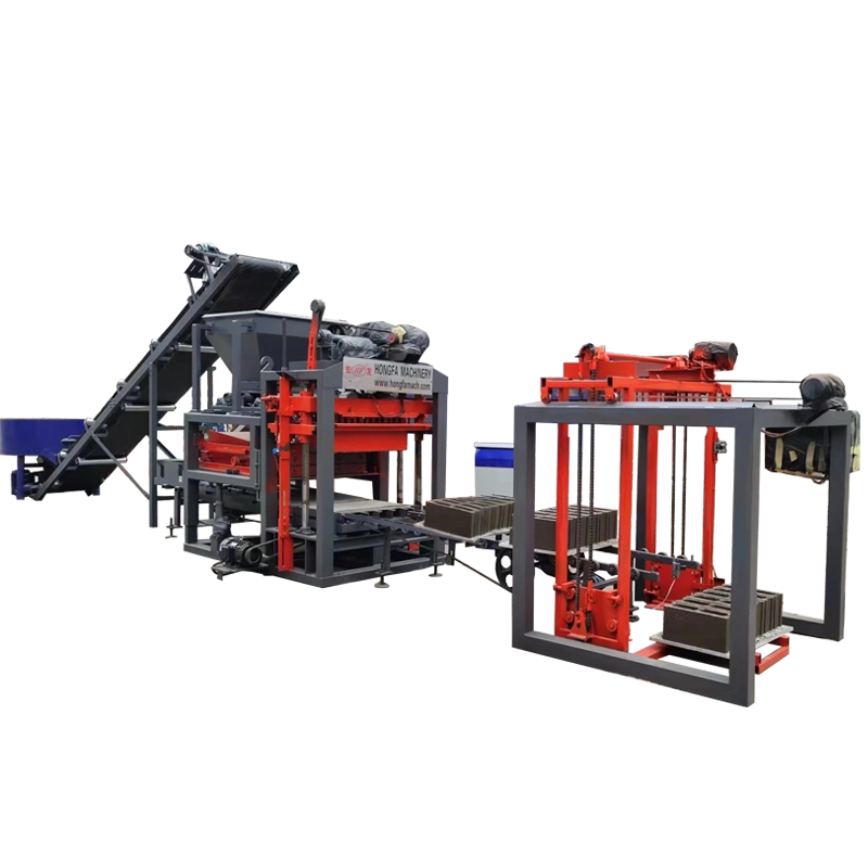 QTJ4-25 Small cheap Hollow Block Machine Concrete Brick Making Machinery construction machines for small business ideas