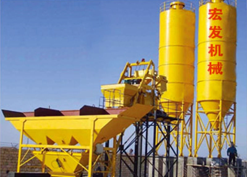 Concrete mixing plant