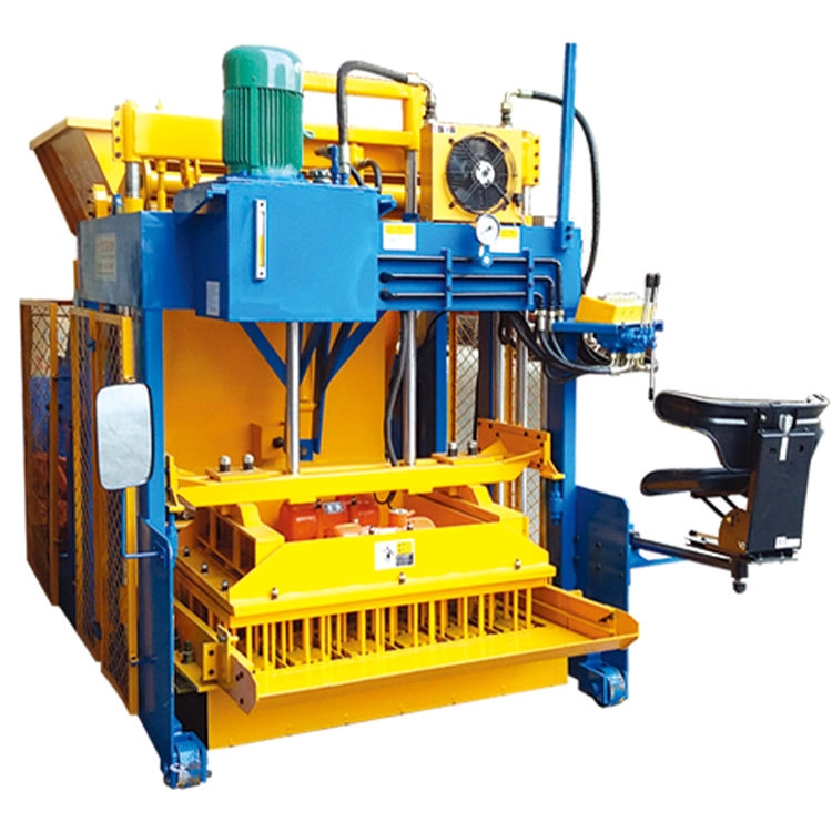 QMJ-10A compressed earth brick block making machine product the Interlocking pavers and hollow brick