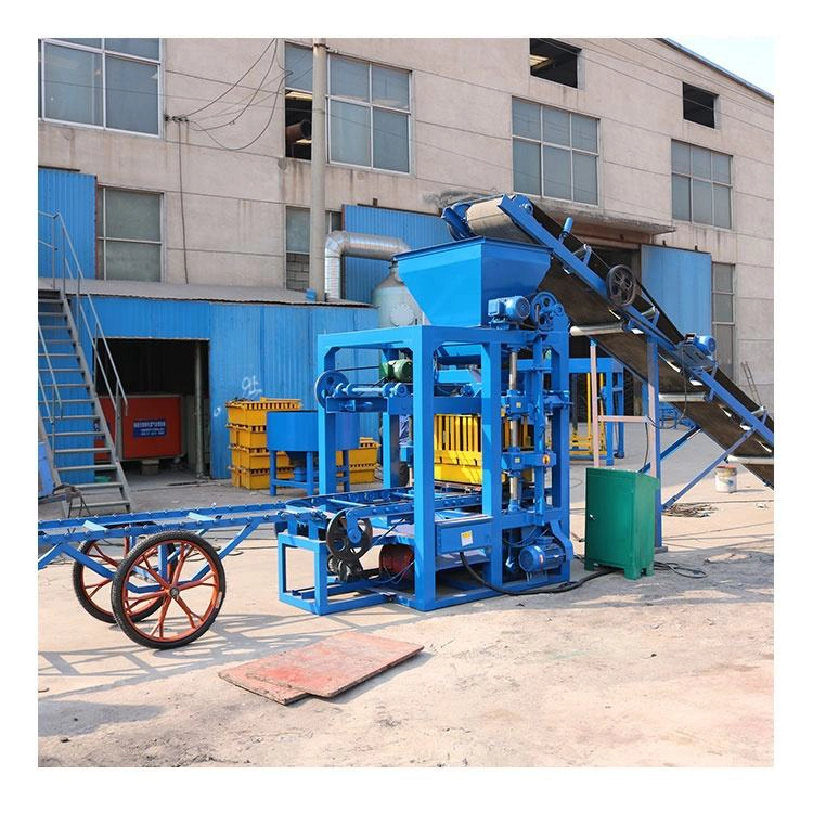 QTJ4-26 High Quality German Technology Block Brick Paver Making Machine for Sales in Africa