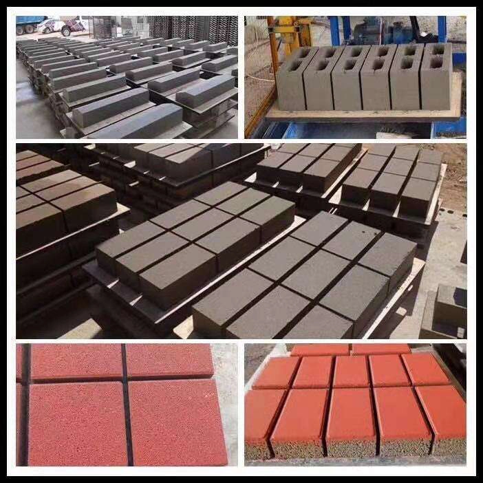 QT4-15S concrete hollow solid block making machine price in Ghana