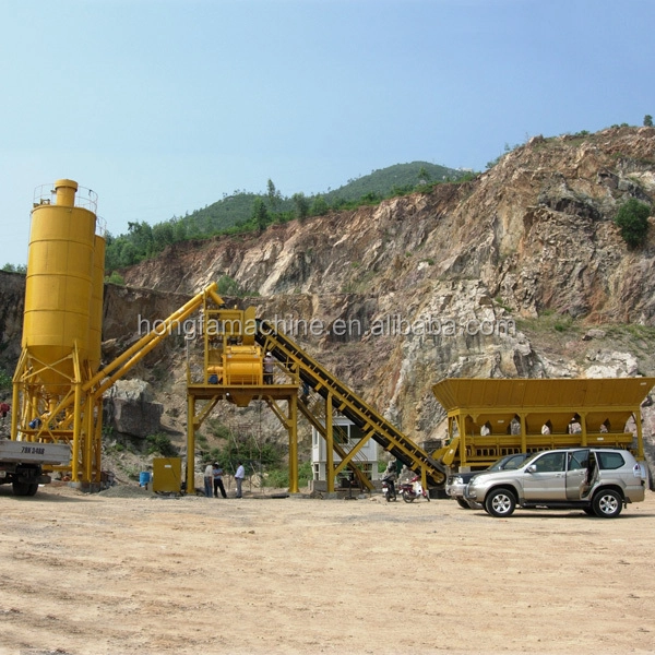 HLS120 Ready mixed concrete plant/ low price concrete batching plant for sale