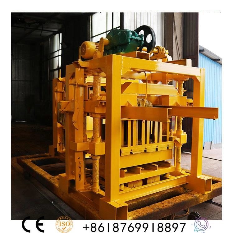 QTJ4-40 mould machine block cement machine brique