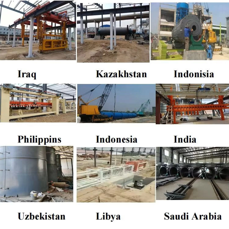 QT5-15 Concrete Hollow Block Brick Making Machine Paving Block Paving Vibration Method Construction