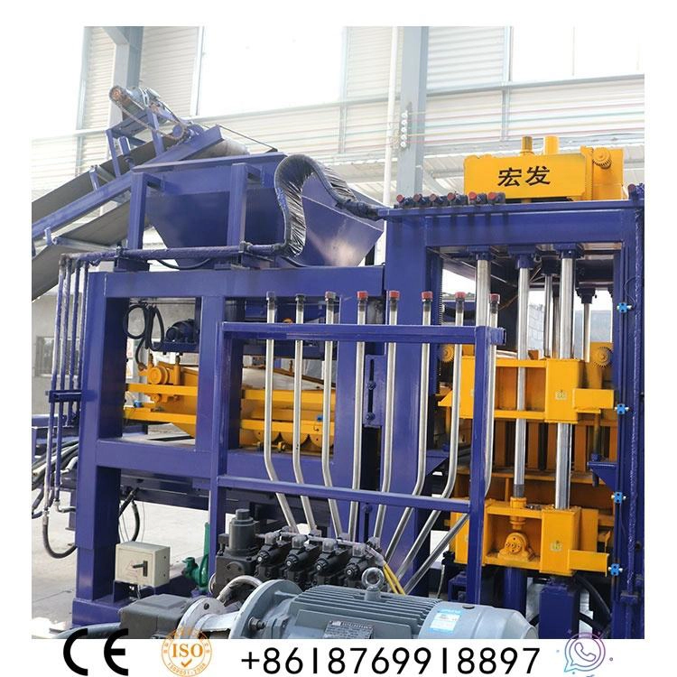 QT8-15 concrete press brick slab machine making block concrete