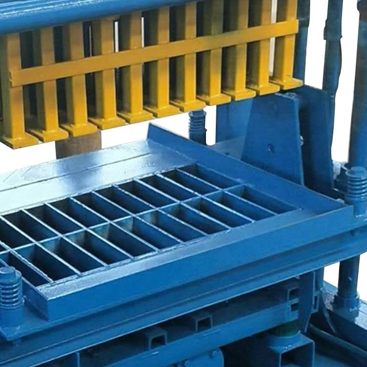 Diesel engine manual concrete hollow brick block making machine for sale