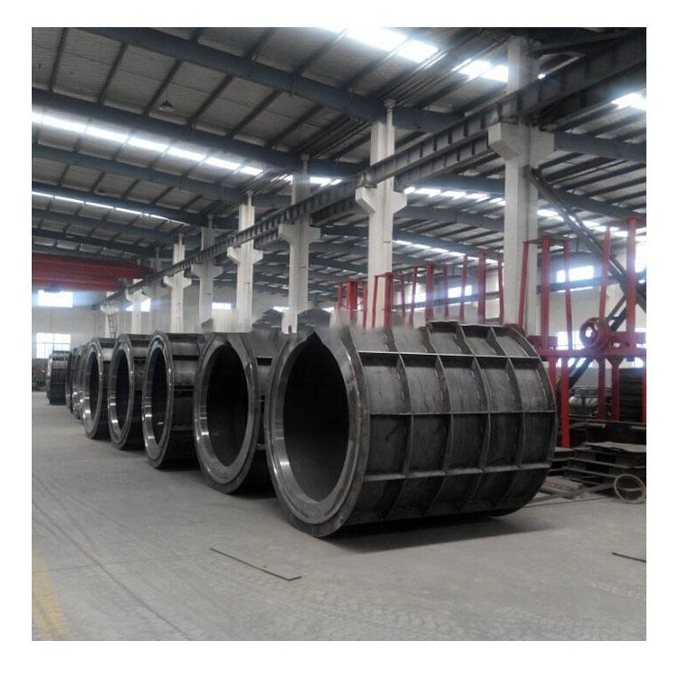 Concrete pipe line vibration concrete pipe machine with culvert concrete pipe moulds