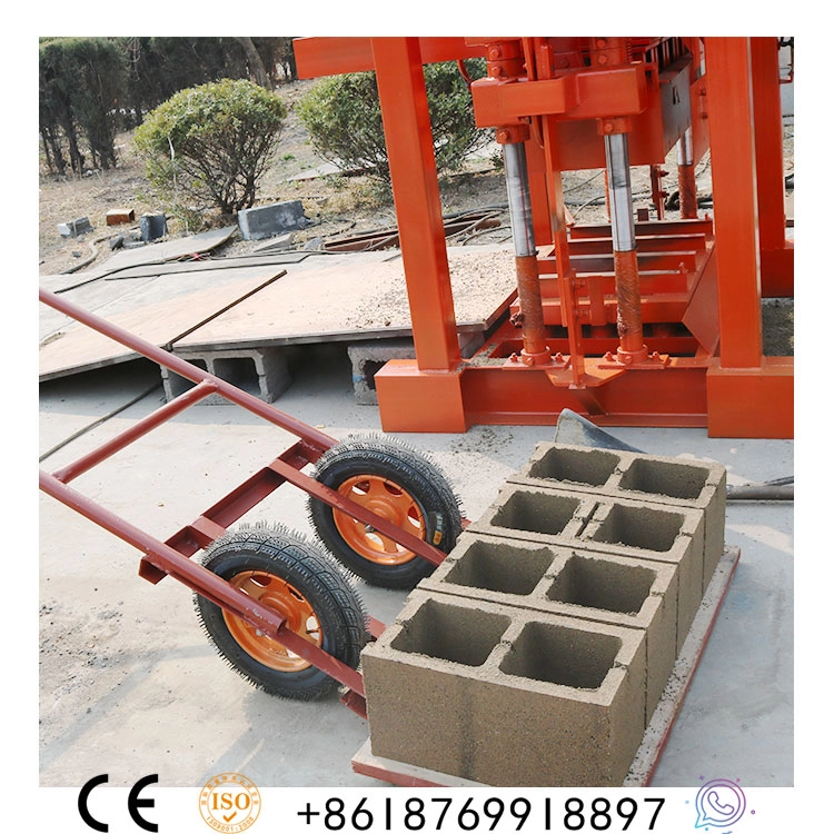 QTJ4-40 mould machine block cement machine brique