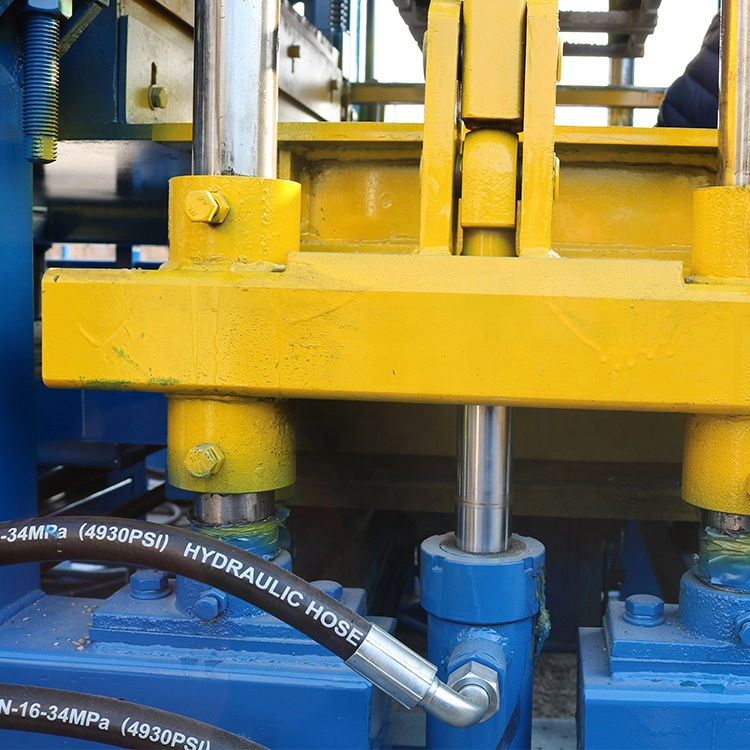 Qt4-15s concrete brick making machinery cement hollow block making machine construction building material machinery