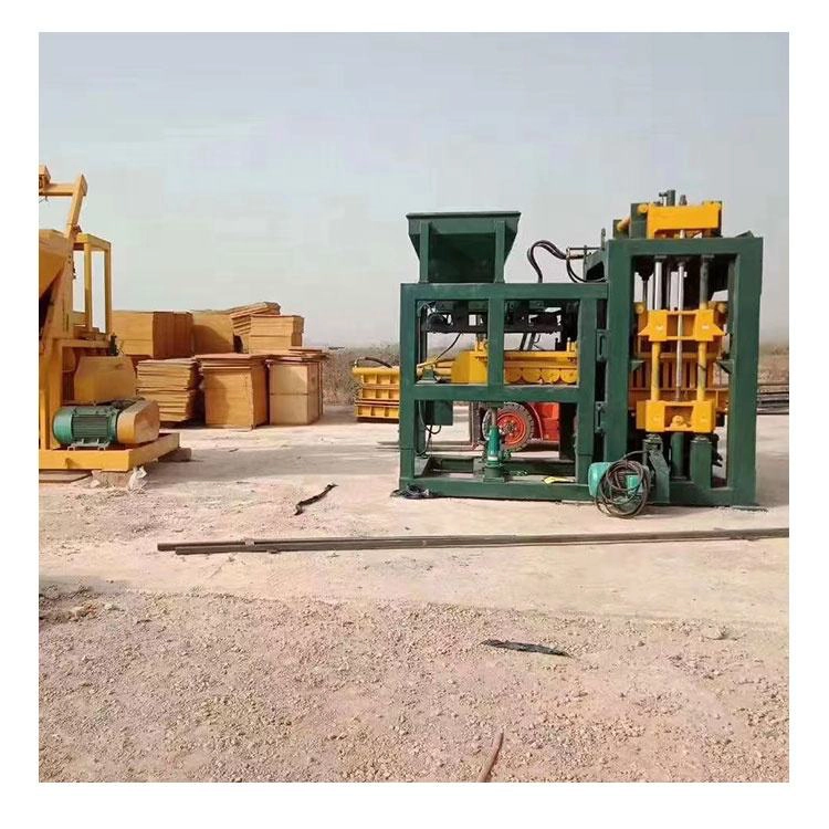 QT10-15 Hollow Block Making Machine Brick Paver Concrete Mold Features Vibration Method PLC Pump Components Cement Raw Material